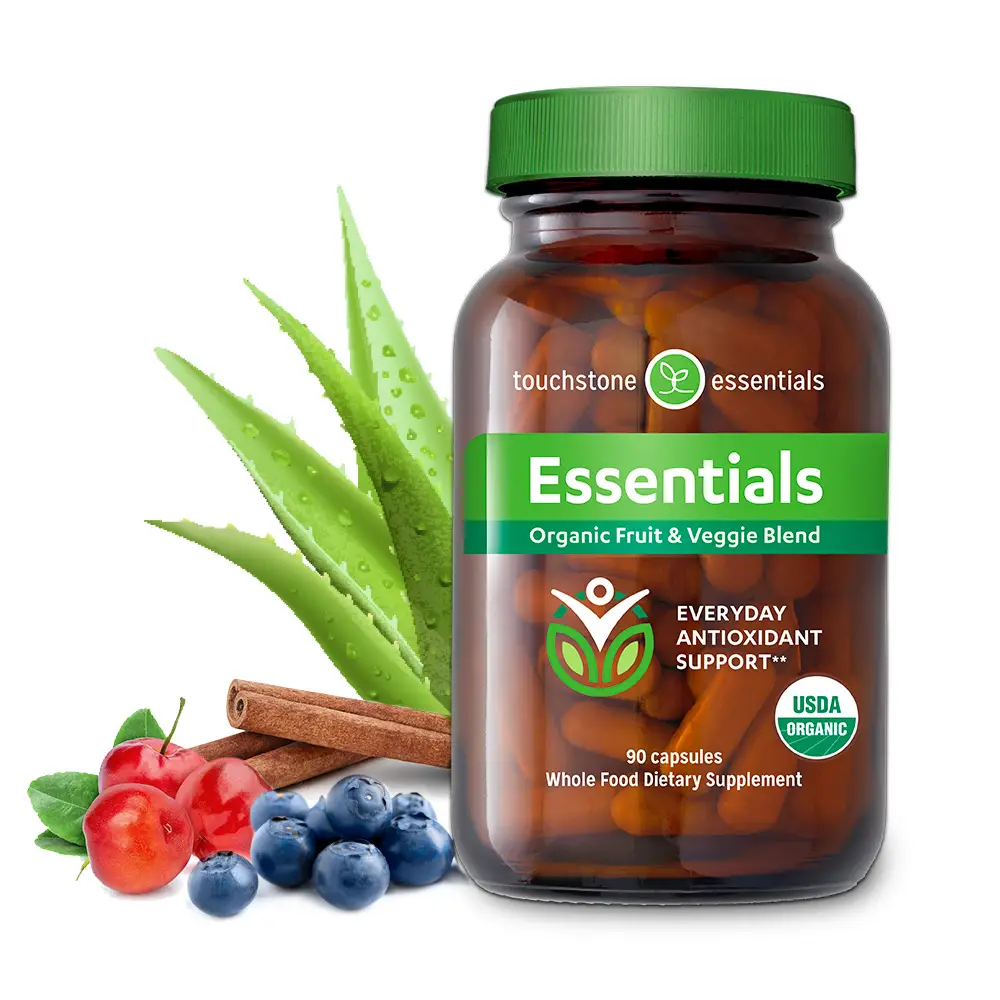 Are all of the ingredients in Essentials certified organic?