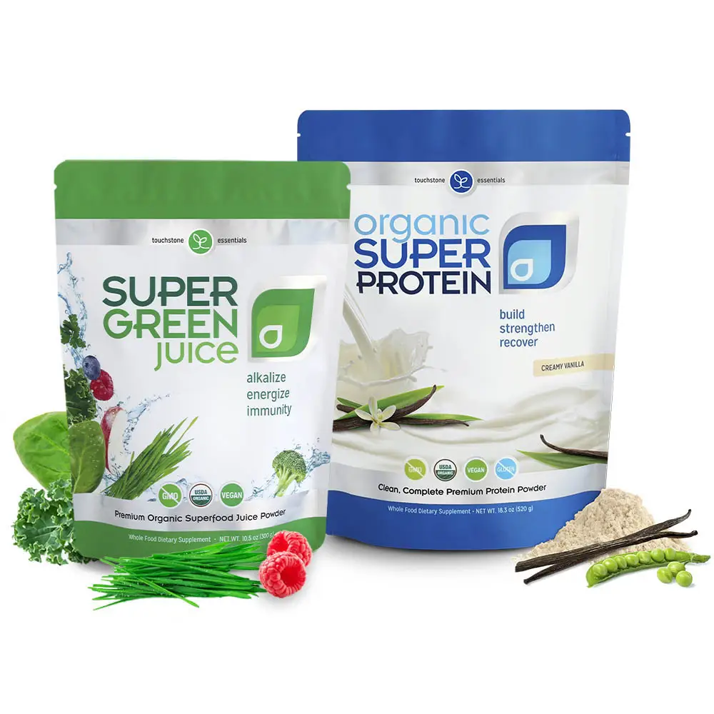 Can I use both Organic Greens and Organic Super Protein at the same time?